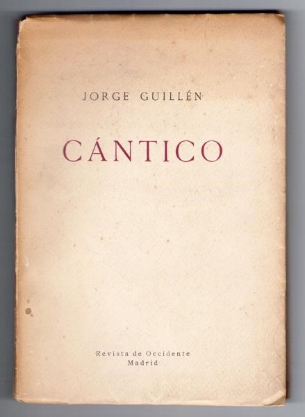 cantico guillen