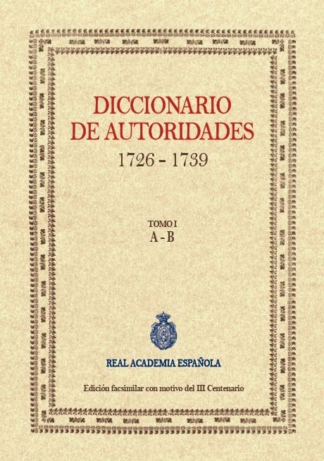 diccionario de autoridades